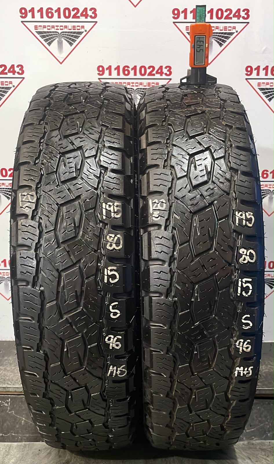 TOYO  USADO M+S 195/80 R15 96 S